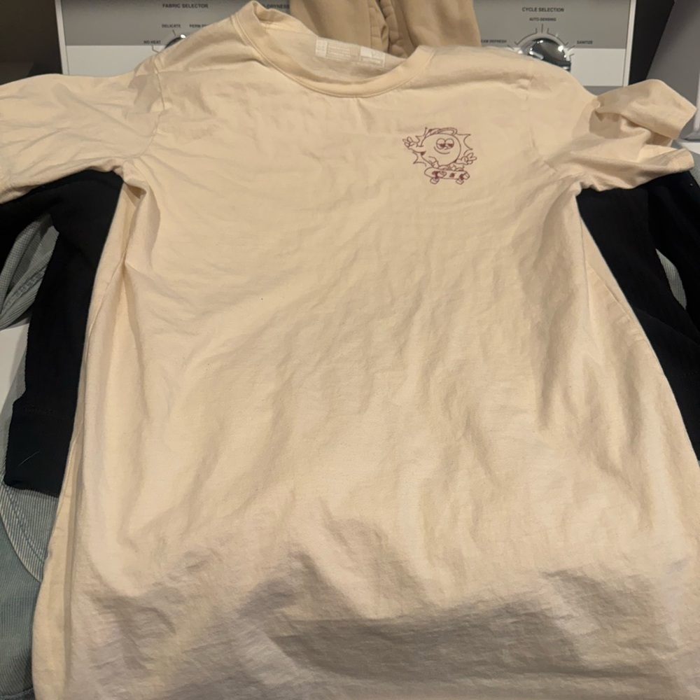 Dutch Bros Cream Short Sleeve Tee with Graphic